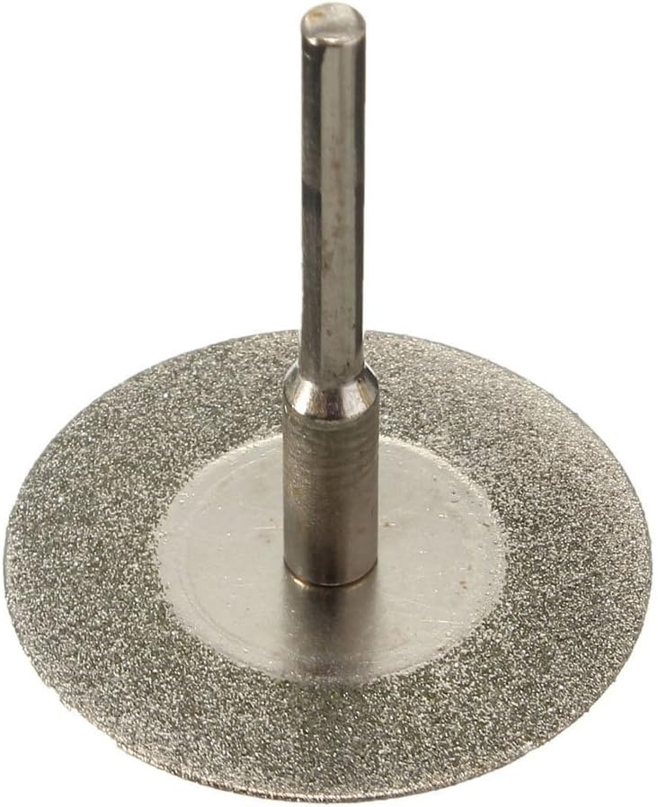 Lukcase Diamond Cutting Wheel Cut Off Discs Coated Rotary Tools W/Mandrel 25mm for Dremel by YEEZUGO - Image 5